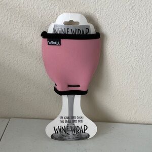 ‼️final must bundle‼️Pink Woozie Wine Glass Wrap